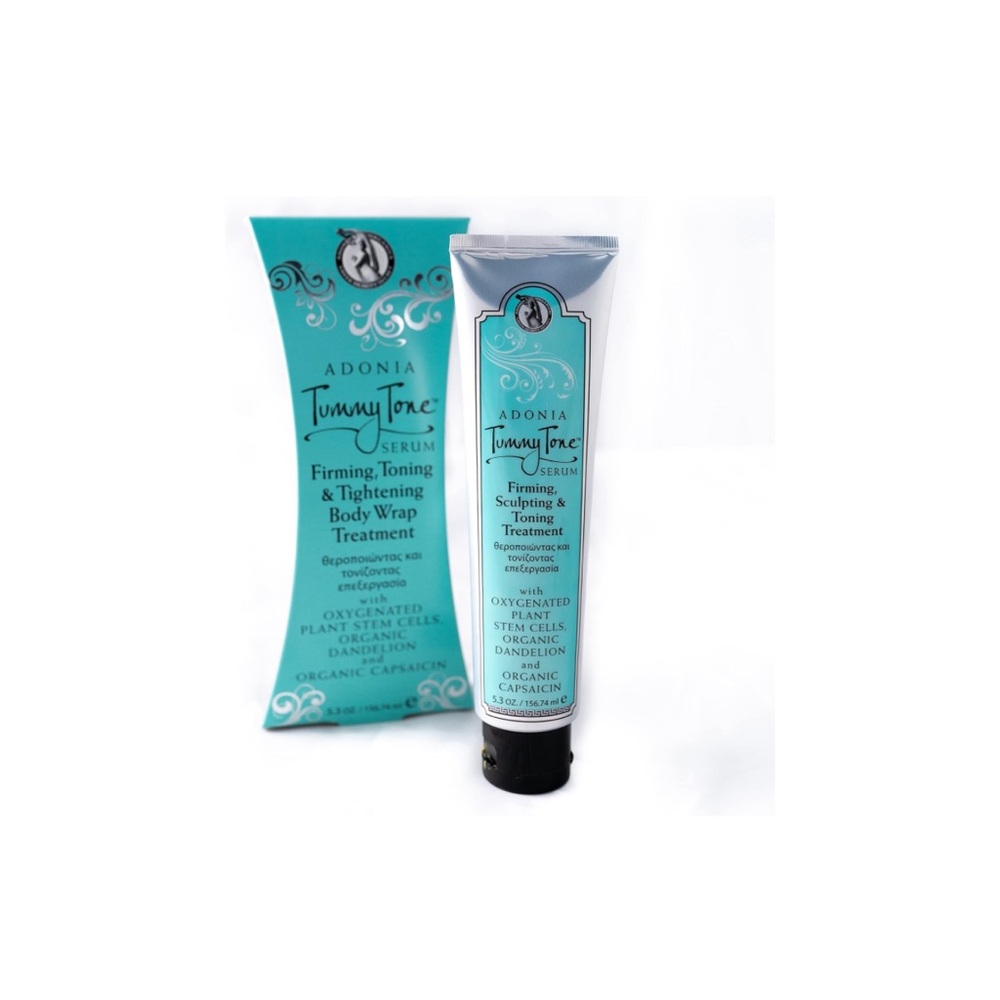 Adonia Organic TummyTone – Firming Body Serum for Belly & Waist – Reduces Stretc